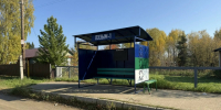 Установка остановочных комплексов в селе Лэзым успешно завершена!. - Сыктывдинский район