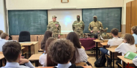 В Воронеже проходят профориентационные встречи с сотрудниками ОМОН Росгвардии - Росгвардия
