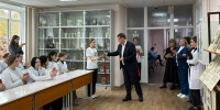 Торжественное открытие восстанов­ленного анатомического музея! 1 - Медицинский колледж