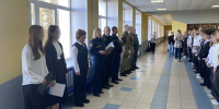 Сотрудники УФСИН России по Томской области организовали патриотическое мероприятие для учеников Малиновской общеобразовательной школы - УФСИН России
