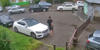 Преступник покидает место преступления после очередного эпизода грабежа. - Газета Красноярский рабочий