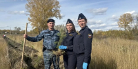 Сотрудники Тулунского районного отделения судебных приставов присоединились к городской акции по посадке леса - УФССП