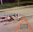 В Пензе иномарка снесла мотоцикл с пассажиркой - Progorod58.Ru