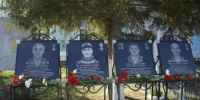 Открытие мемориальных досок в память о четырёх защитниках Отечества - Бакалинский район