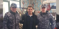 В Новом Уренгое росгвардейцы встретились с олимпийским чемпионом Артуром Далалояном и рекордсменом мира Рустамом Набиевым - Росгвардия