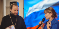 Благочинный Приокского округа вручил памятные жетоны «Они сражались за Родину» семьям погибших участников СВО - Нижегородская епархия