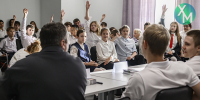 В школе №6 прошла встреча с игроками хоккейной команды «Югра» - News-HM.Ru
