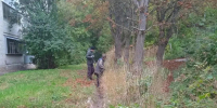 В Курске около дома №44 по улице Институтской прочистили ливневку - Городские Известия