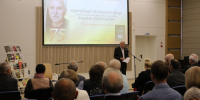 Прошел юбилейный вечер Вадима Забабашкина. Выступает юбиляр - Научная библиотека