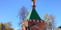Продолжаются работы по благоустройству территории Александровской церкви г. Глазова - Глазовская Епархия