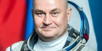 Герой Российской Федерации, лётчик-космонавт РФ Алексей Овчинин принимает поздравления с юбилеем - Музей истории космонавтики