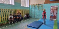 В Хромцовской школе прошел прием нормативов ГТО: сила, гибкость и воля к победе. - Фурмановский район