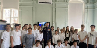 «Время героев»: встреча с участником СВО в библиотеке - ЦГБС г. Астрахани