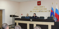 Осужденные отряда хозяйственного обслуживания СИЗО встретились с инспектором по особым поручениям ПДН УМВД - УФСИН