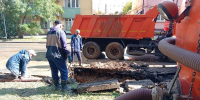 В Курске на перекрестке улиц Мирной и Горького завершили ремонт водопровода - Городские Известия