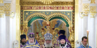 Божественная литургия в Свято-Троицком кафедральном соборе - Бузулукская Епархия