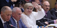 Лариса Егорова приняла участие в заседании президиума Центрального Совета Партии - Справедливая Россия