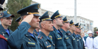В Рассказовском округе открыли мемориальную доску пожарным - OnlineTambov.Ru
