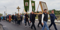 В праздник Воздвижения Честного и Животворящего Креста Господня в Красногвардейском округе прошли традиционные крестные ходы - Валуйская епархия