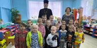 28.09.26 г. Встреча с воспитанниками детского сада «Православное наследие» в г. Вичуга, изображение №1 - Ивановская митрополия