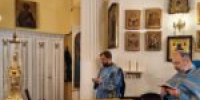 В храме святой великомученицы Екатерины в Мурино молились сотрудники МЧС - Выборгская Епархия