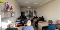 В УФИЦ при ИК № 7 состоялась встреча с участником боевых действий - УФСИН