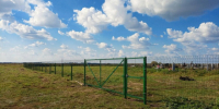 В селе Терсюкское завершилась работа по благоустройству местного кладбища. - Шатровский муниципальный округ