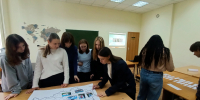 Студенты КГУ провели Маршрутную игру для школьников «Открываем туризм» - КГУ
