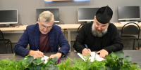 Подписан договор о передаче документов по реставрации храма Александра Невского - Государственный архив