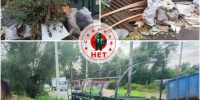 Несанкционированные свалки у контейнерных площадок ликвидировали в Тосненском районе - ЛенТВ24