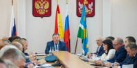 Зал заседаний администрации. - Россошанский район