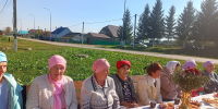 Встреча стала поводом для теплого общения, хорошего настроения и совместного праздника / Фото: архив СДК - Бавлы-информ