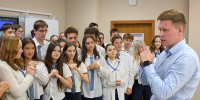 Сочинским школьникам секреты успешной спортивной карьеры раскрыл чемпион Европы по ушу Павел Макаров   - Администрация г. Сочи