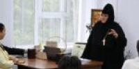 Игумения Апшеронского монастыря провела первую встречу со школьниками - Газета Апшеронский рабочий