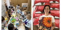 Рисуем акрилом на холстах - ЦБС г. Подольска