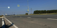 На дороге Киров — Малмыж — Вятские Поляны обновили переходы и освещение - Кировская правда