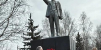 В Копьево отреставрировали памятник Ленину - ИА Хакасия