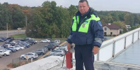В Орле сотрудник ГАИ спас автосалон от пожара - OrelGrad.Ru