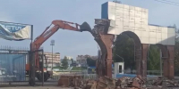 В Ульяновске разобрали вход на стадион «Труд» со стороны улицы Андрея Блаженного - Комсомольская правда