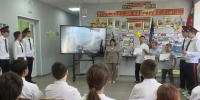 Сотрудники регионального следственного управления провели лекции для кадет СК, приуроченные ко Дню воссоединения новых регионов с Россией - Следственный комитет