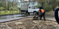 Депутат Думы Ангарского городского округа Мария Бачина взяла под контроль устранение ям после ремонта теплотрассы - ЛДПР