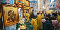 Митрополит Зиновий совершил освящение новых росписей храма в селе Семилей - Вестник Мордовии