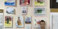 «Персональная выставка»: юные художники ЧДШИ №1 представили свои работы - Администрация Калининского района