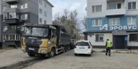 Асфальт добрался до посёлка Аэропорт – начался ремонт проездов - gtrkamur.ru - ГТРК Амур