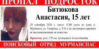 В Мурманске пропала 15-летняя девушка - КП Мурманск
