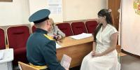 Участник СВО на Ставрополье проголосовал на выборах в день своей свадьбы - ИА Победа 26