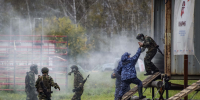 Росгвардейцы приняли участие в военно-спортивной игре «Юный защитник. Арена патриотов» - Росгвардия