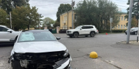 «Мерседес» ударился с «Хендаем» в Ставрополе из-за неправильного поворота - ATVmedia.Ru