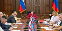 Светлана Подлипаева провела заседание рабочей группы по развитию инфраструктуры ЛНР - Правительство ЛНР