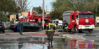 В Дербентском районе сгорел ангар на площади 300 кв. метров - РИА Дагестан